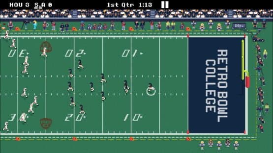 Screenshot of Retro Bowl College