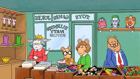 Screenshot of Arthur's Birthday