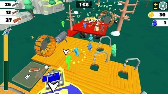 Screenshot of Zombie Raft