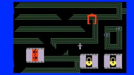 Screenshot of Tron: Maze-A-Tron