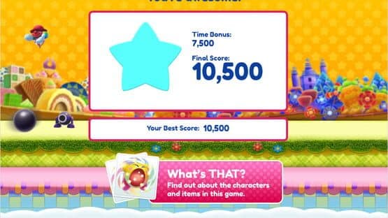 Screenshot of Kirby Triple Deluxe Match-Up