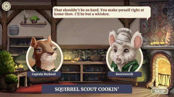 Screenshot of The Lost Legends of Redwall: Feasts & Friends