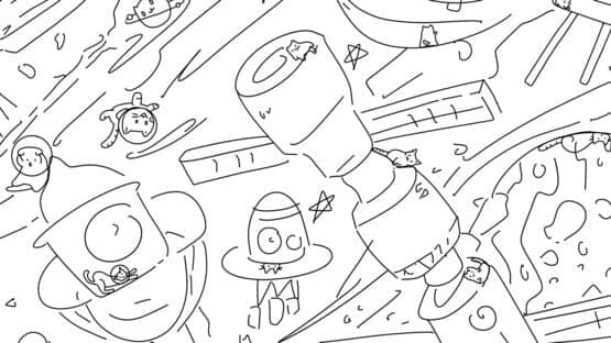 Screenshot of 100 Space Cats