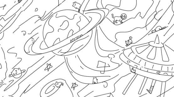 Screenshot of 100 Space Cats