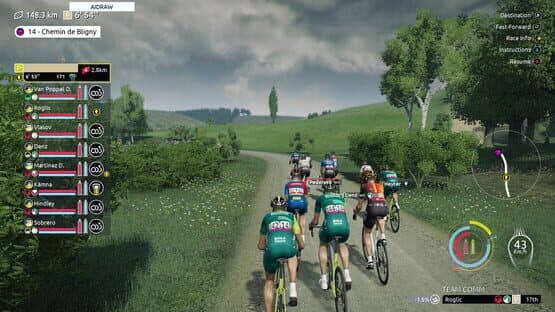 Screenshot of Tour de France 2024