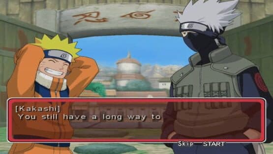 Screenshot of Naruto: Clash of Ninja