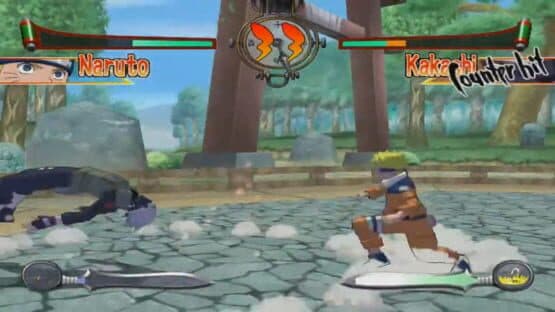 Screenshot of Naruto: Clash of Ninja