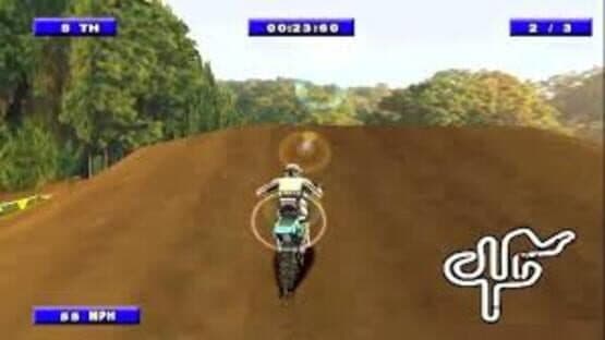 Screenshot of Championship Motocross 2001 featuring Ricky Carmichael