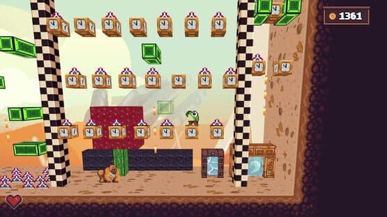 Screenshot of Froggy Bouncing Adventures
