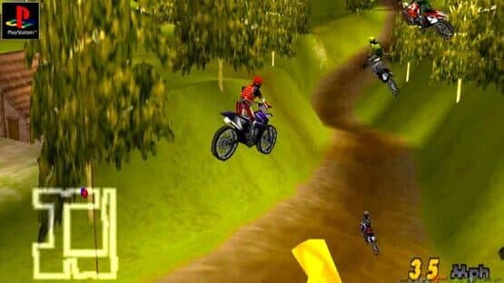 Screenshot of Motocross Mania