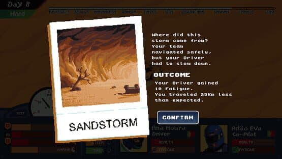 Screenshot of Desert Race Adventures