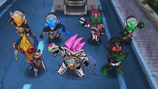 Screenshot of Kamen Rider Battle Rush