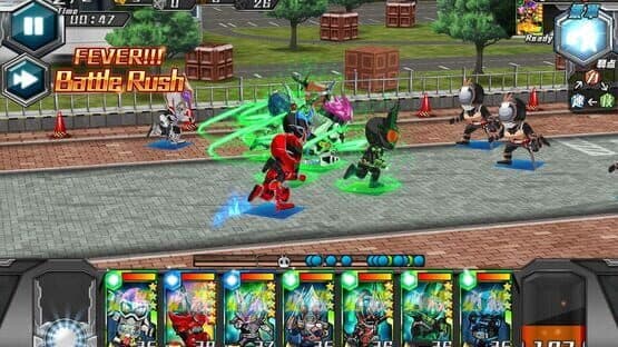 Screenshot of Kamen Rider Battle Rush