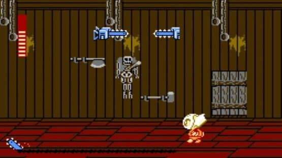 Screenshot of Splatterhouse: Wanpaku Graffiti
