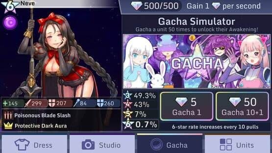 Screenshot of Gachaverse Studio!