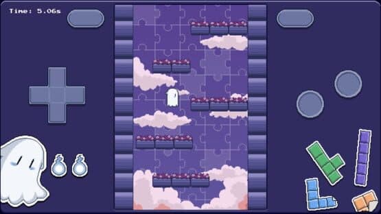 Screenshot of Tamaghost Jump!