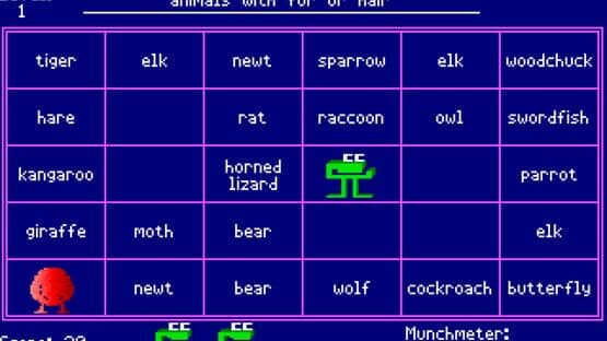 Screenshot of Super Munchers: The Challenge Continues...
