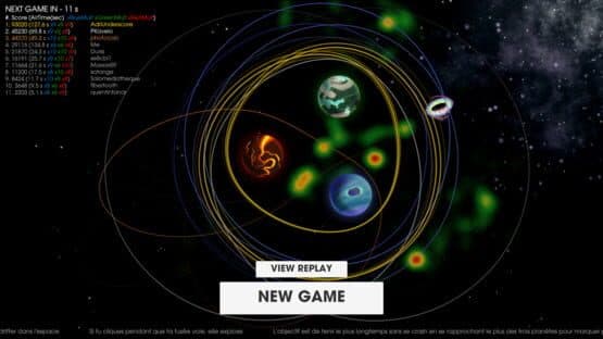 Screenshot of Cosmic Drift