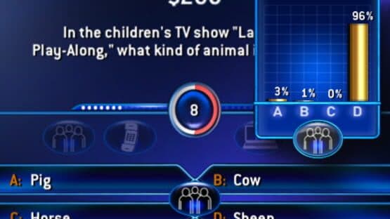 Screenshot of Who Wants To Be A Millionaire 2010