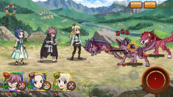 Screenshot of Fairy Tail: DiceMagic