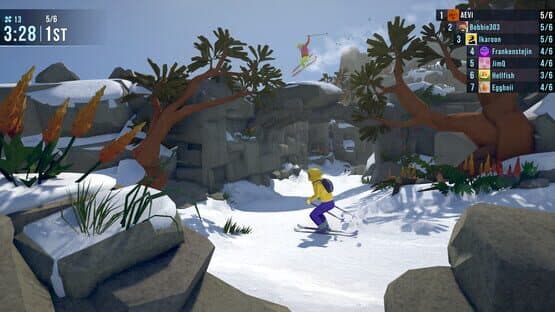Screenshot of Lonely Mountains: Snow Riders