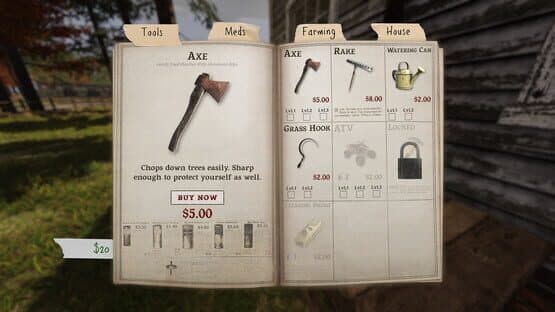 Screenshot of We Harvest Shadows
