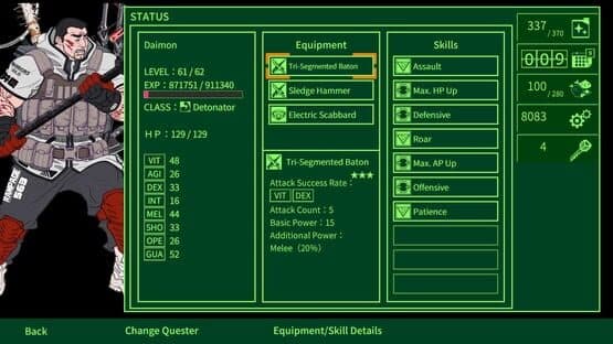 Screenshot of Metro Quester: Osaka