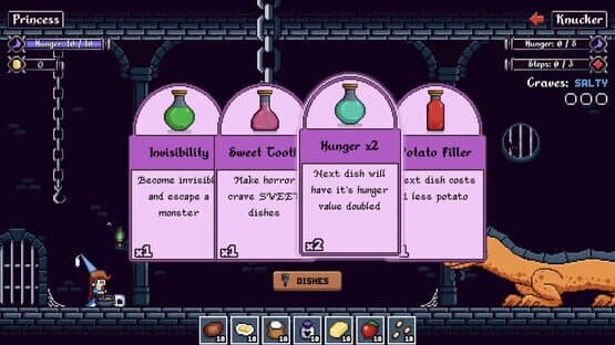 Screenshot of Hungry Horrors