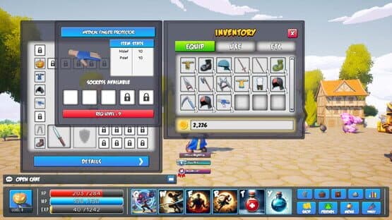 Screenshot of Aetherian Chronicles