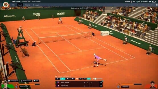 Screenshot of Tennis Manager 2024