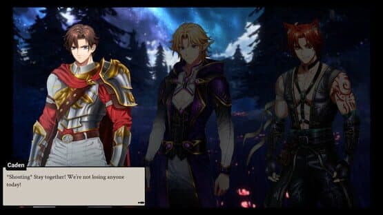 Screenshot of Love in an Enchanted Realm