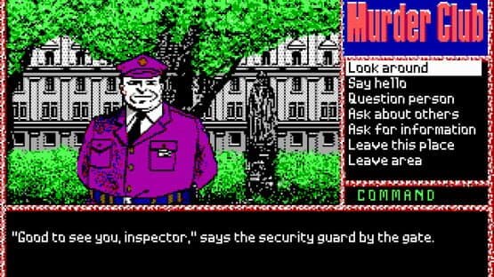 Screenshot of Murder Club