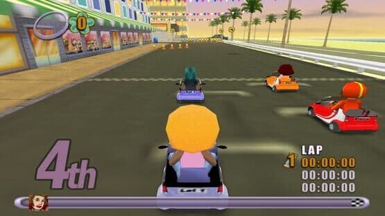 Screenshot of Action Girlz Racing