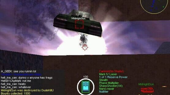 Screenshot of Tanarus