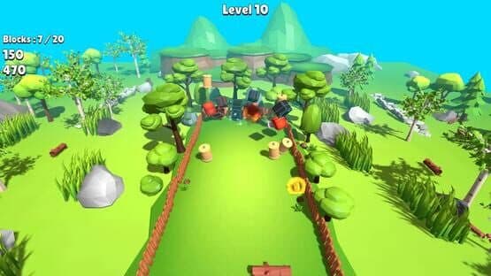 Screenshot of Toon Breakout 3D