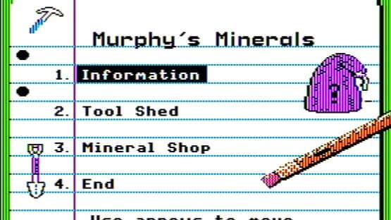 Screenshot of Murphy's Minerals