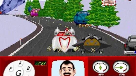 Screenshot of Speed Racer in the Challenge of Racer X