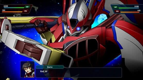 Screenshot of Super Robot Wars Y
