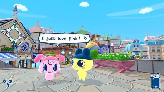 Screenshot of Tamagotchi Plaza