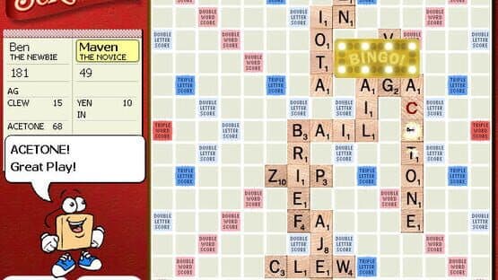 Screenshot of Scrabble