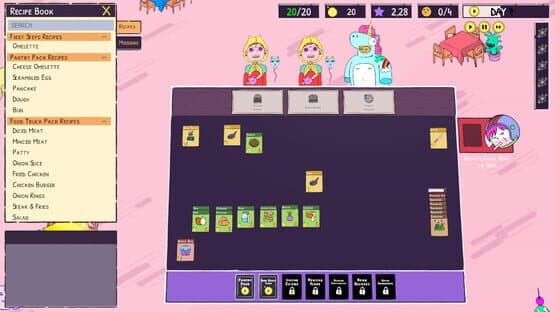 Screenshot of Sizzle & Stack