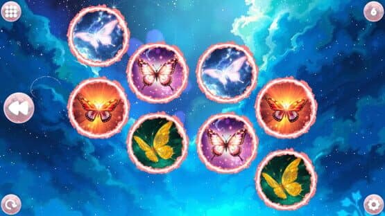 Screenshot of Anime Dream Match: Butterflies