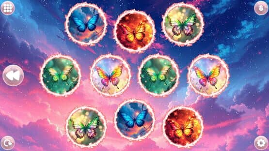Screenshot of Anime Dream Match: Butterflies