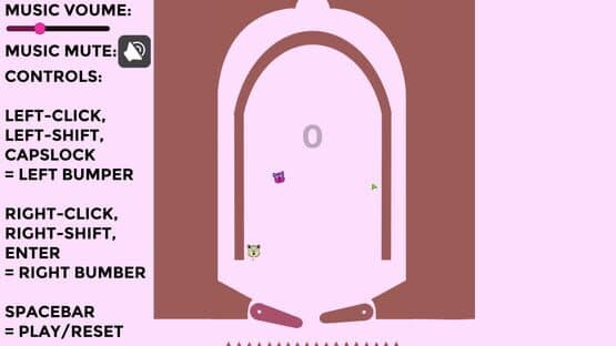 Screenshot of Endless Furry Pinball 2D