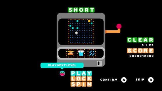 Screenshot of FrogSpin