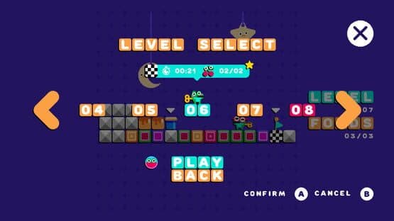 Screenshot of FrogSpin
