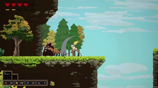 Screenshot of Tokatonton: One-Armed Blacksmith