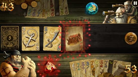 Screenshot of Dead Man's Draw