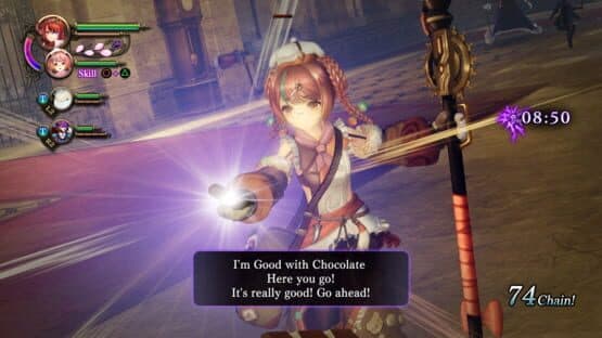 Screenshot of Nights of Azure 2: Bride of the New Moon