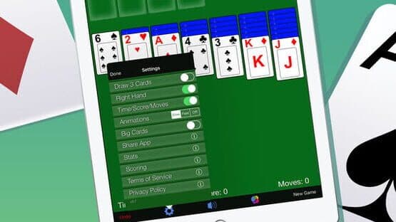 Screenshot of Solitaire